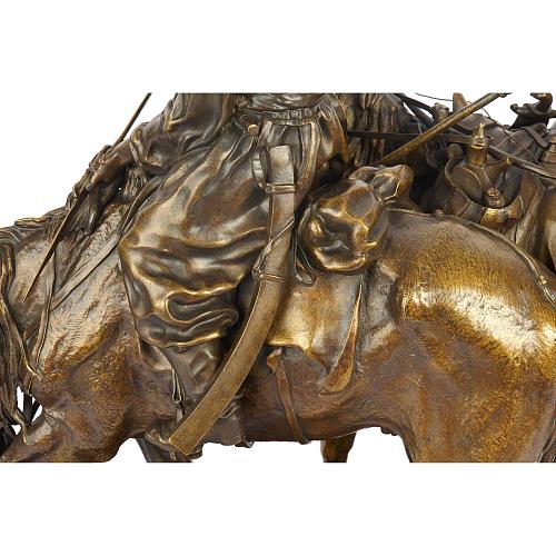 Композиция "Запорожец после битвы". Лансере.