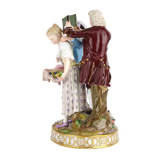 Композиция «Галантная сцена» Meissen