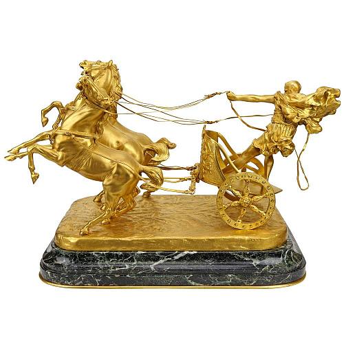 Скульптурная композиция "Римский возничий"