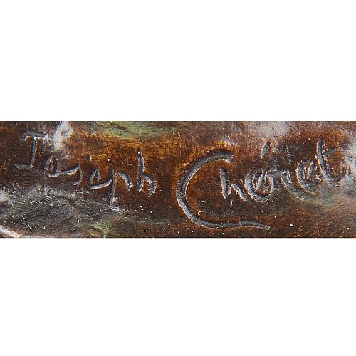 Скульптура "Девочка с корзинкой для цветов."