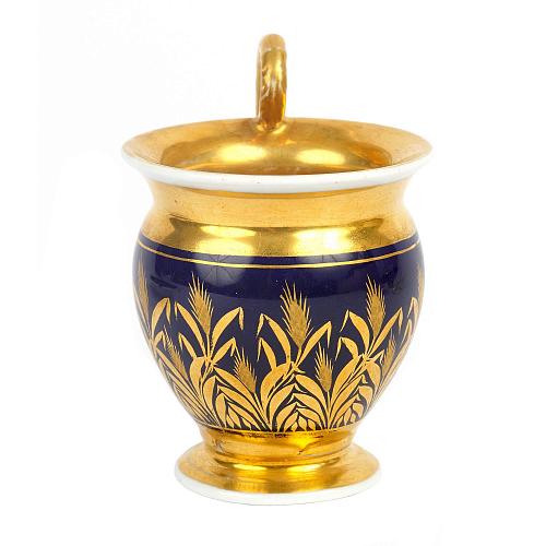 Чайная пара «Колосья». Фабрика Батенина.