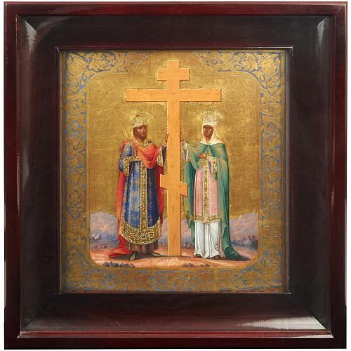 Икона «Святые равноапостольные Константин и Елена»