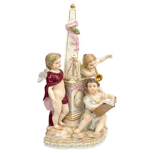 Скульптурная композиция "Аллегория поэзии".