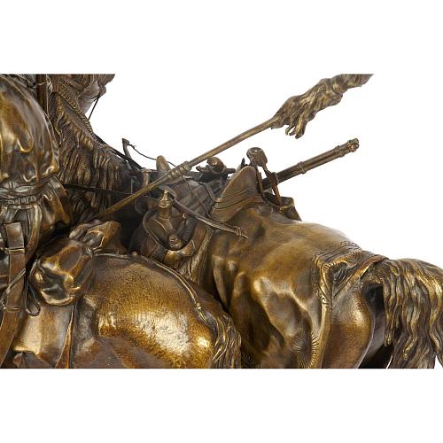 Композиция "Запорожец после битвы". Лансере.