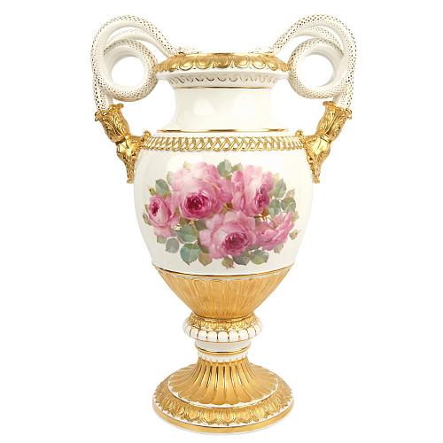 Ваза «Букет цветов». Мейссен.