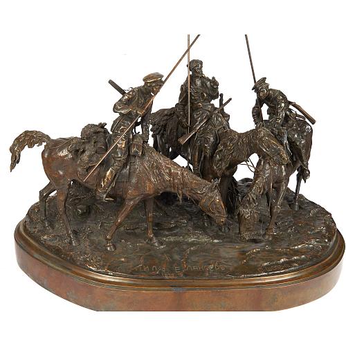 «Донские казаки – фуражиры». Лансере.