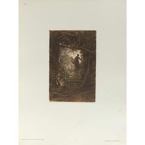 Офорт И.И.Шишкина «Крестьянка» 1875