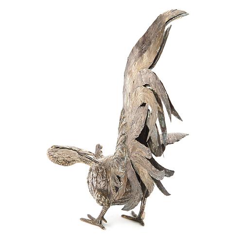 Интерьерное украшение "Петух с распростертыми крыльями".