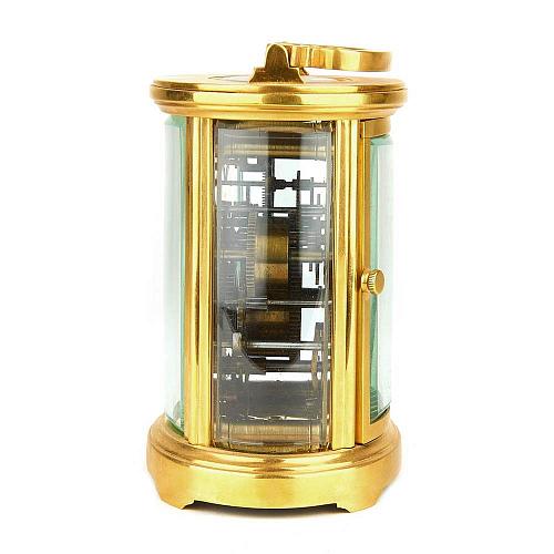 Каретные часы с будильником