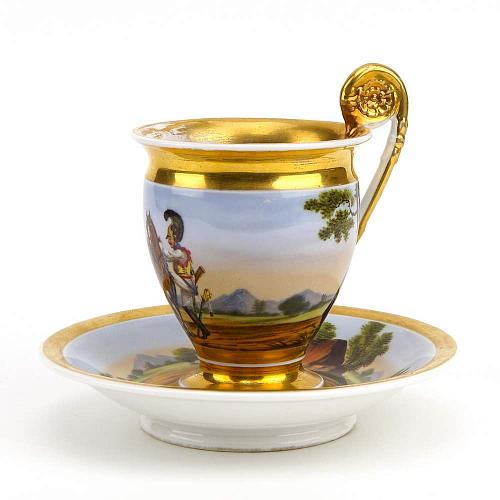 Чайная пара "Кирасир"