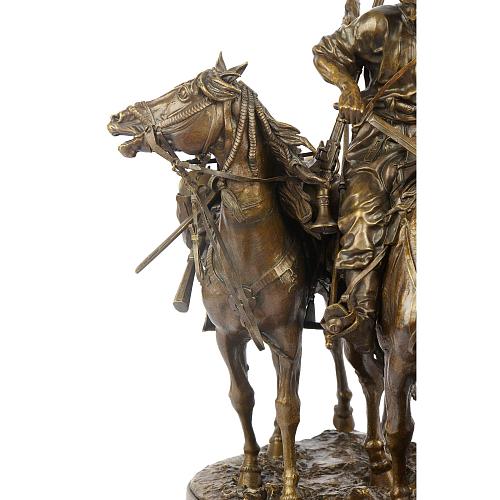 Композиция "Запорожец после битвы". Лансере.