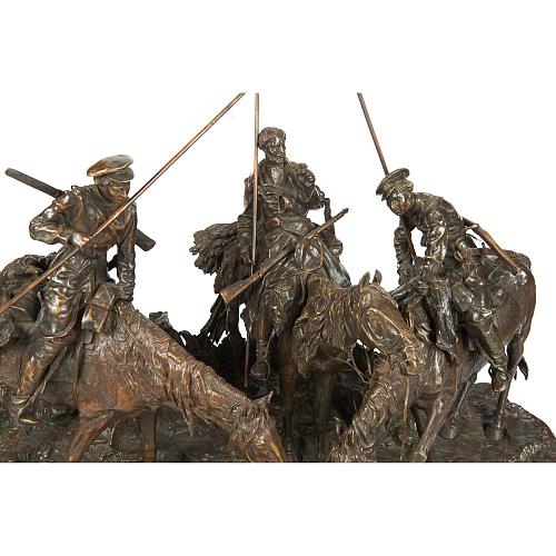 «Донские казаки – фуражиры». Лансере.