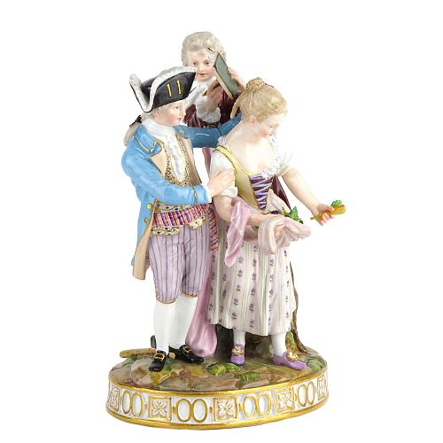 Композиция «Галантная сцена» Meissen