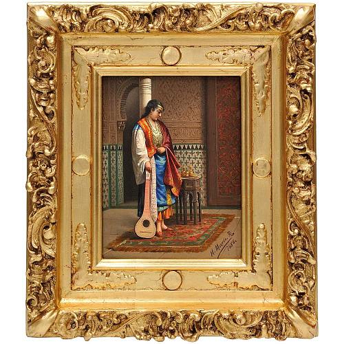 М.Р. Морено «Певица с танбуром»