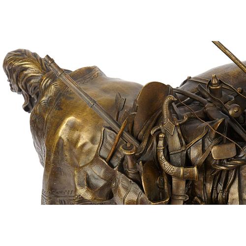 Композиция "Запорожец после битвы". Лансере.