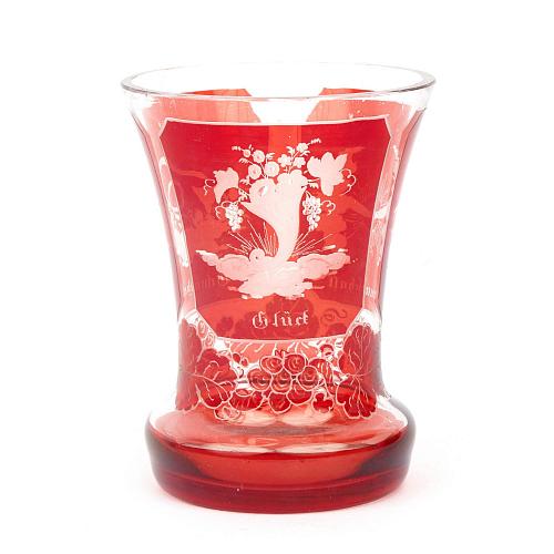 Стакан "Дружба, здоровье, удача"