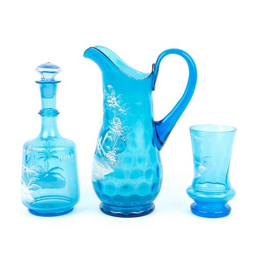 Штоф «Прошу пить» Кувшин и вазочка.