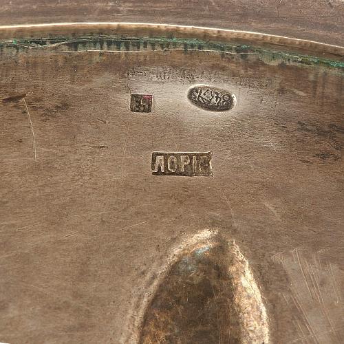 Ваза в стиле модерн "Водные мотивы". Лорие.