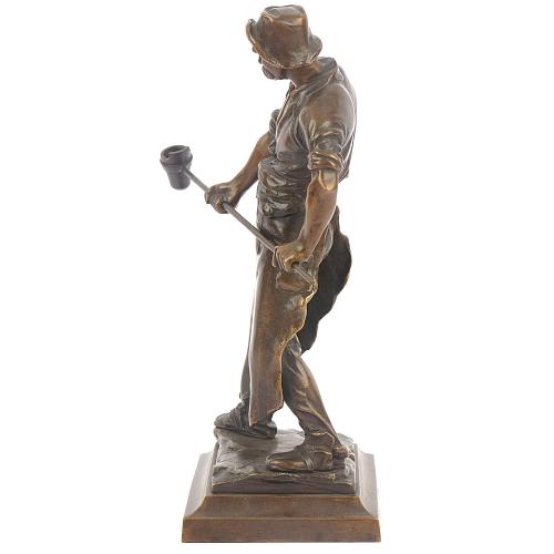 Статуэтка «Литейщик». Константин Холанд.