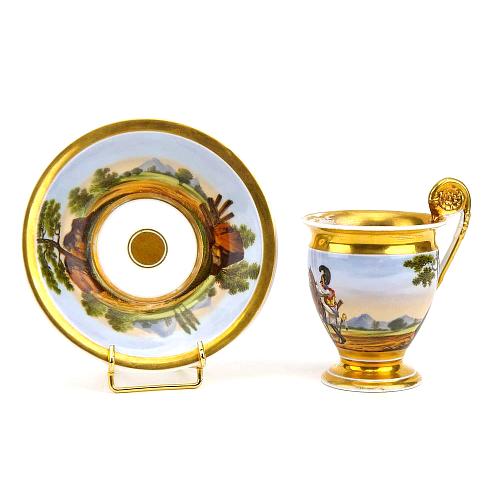 Чайная пара "Кирасир"