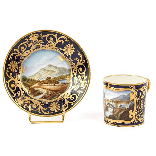 Чайная пара «Старая Англия». Дерби.