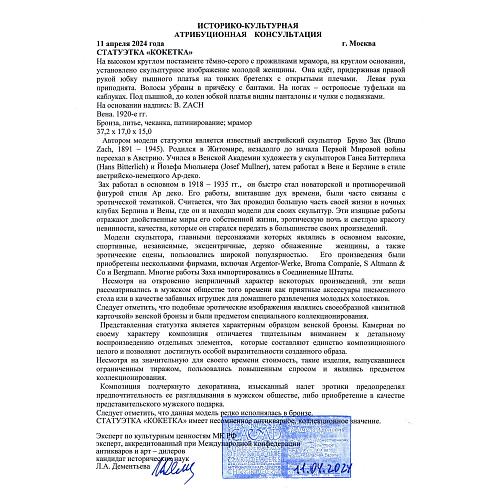 Экспертное заключение МК РФ Дементьева Л.А