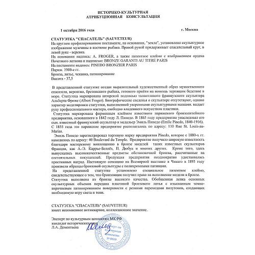 Экспертное заключение ГИМ