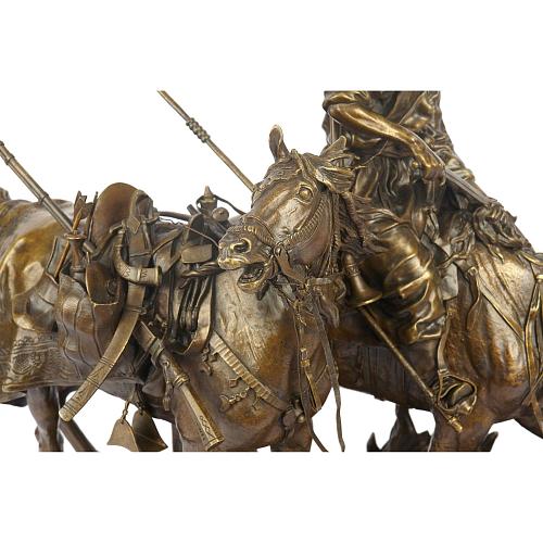 Композиция "Запорожец после битвы". Лансере.