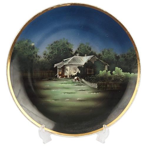 Блюдо декоративное «Вечер». Кузнецов.