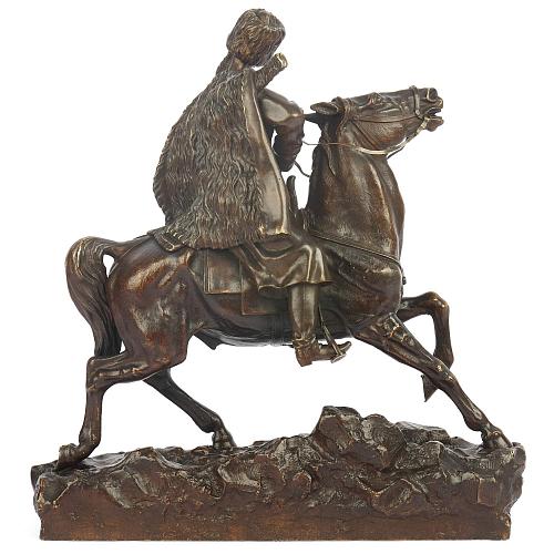 Скульптура «Линейный казак». Напс