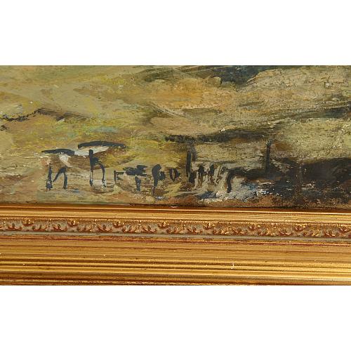 П. И. Петровичев. "Весна в Москве, усадьба Кусково"