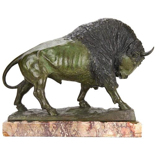 Скульптура «Бизон». А. Хофманн.