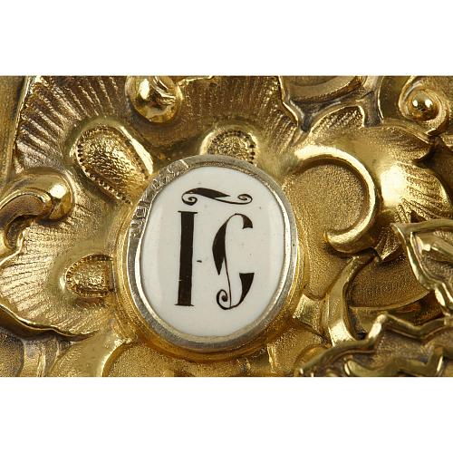 Икона Господь Вседержитель в окладе Мстёра