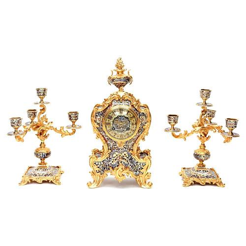 Каминный гарнитур "Цветочная феерия"