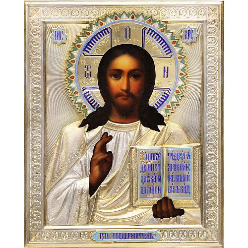 Икона "Господь Вседержитель". Монограмма НГ.