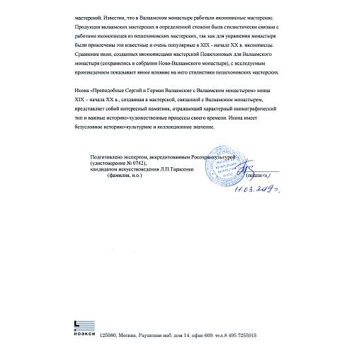 Экспертное заключение НОЭКСИ