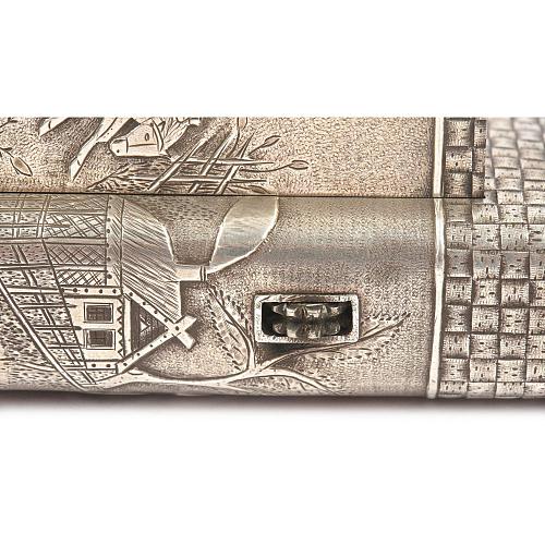 Портсигар «Русская тройка»