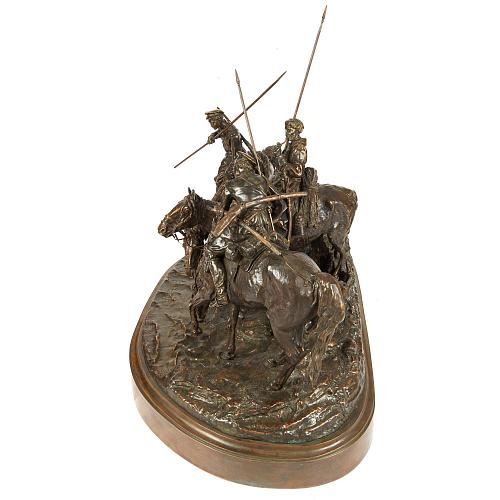 «Донские казаки – фуражиры». Лансере.