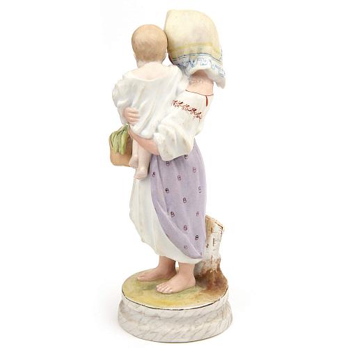 «Девочка крестьянка с ребенком». Гарднер.