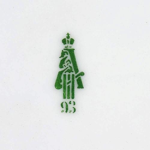 Сервиз на 6 персон "Синие розы". Н II