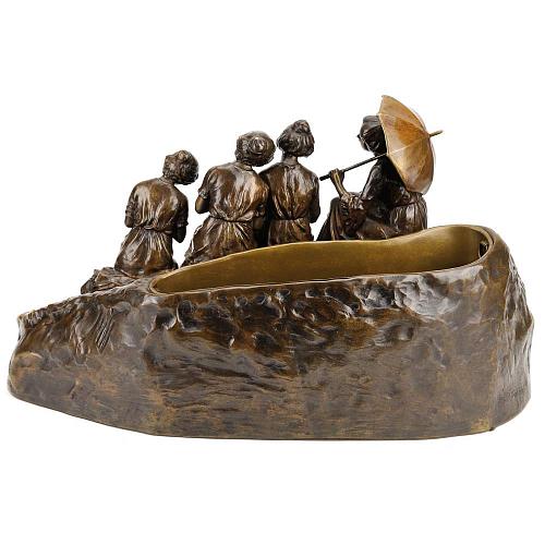 Кашпо "Вязальщицы" STRICKENDE MADCHEN