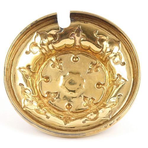 Подстаканник крышкой и ложкой в «русском стиле». Сазиковь.