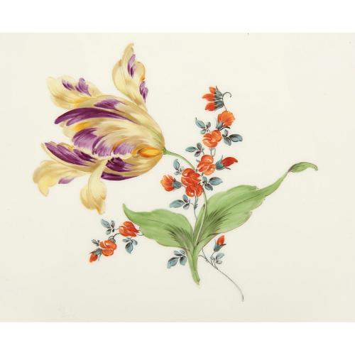 Большое блюдо «Цветы»