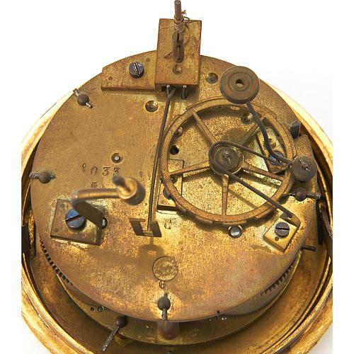 Часовой, каминный гарнитур "Воины играющие в кости"