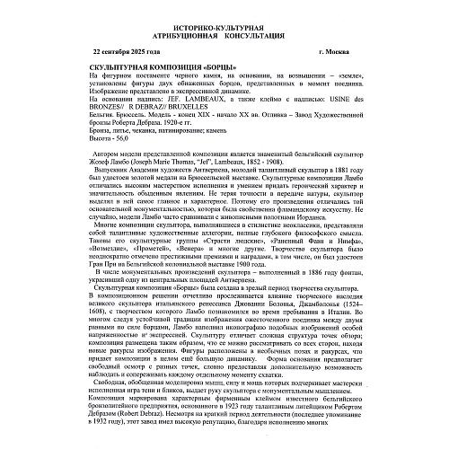 Экспертное заключение