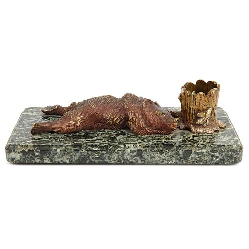 Настольное украшение «Медведь». Вена.