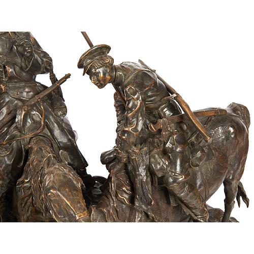 «Донские казаки – фуражиры». Лансере.