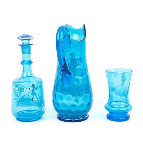 Штоф «Прошу пить» Кувшин и вазочка.