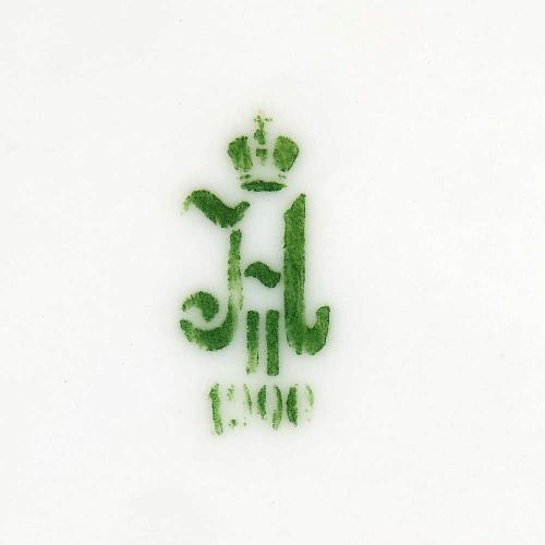 Сервиз на 6 персон "Синие розы". Н II