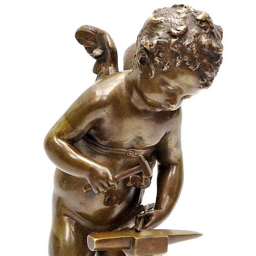 Статуэтка "Купидон - Кузнец любви"